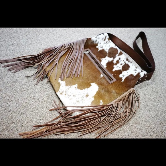 Leather in Cowhide purse with castles - Picture 7 of 9